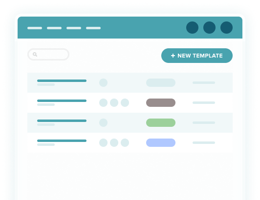 SignWell template library