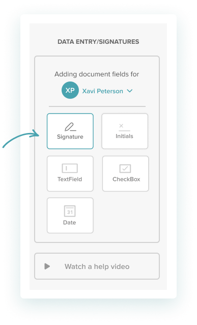 DATA ENTRY/SIGNATURES