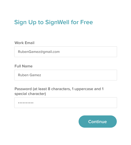 Signup Graphic
