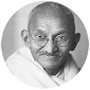 Mohandas K. Gandhi's photo