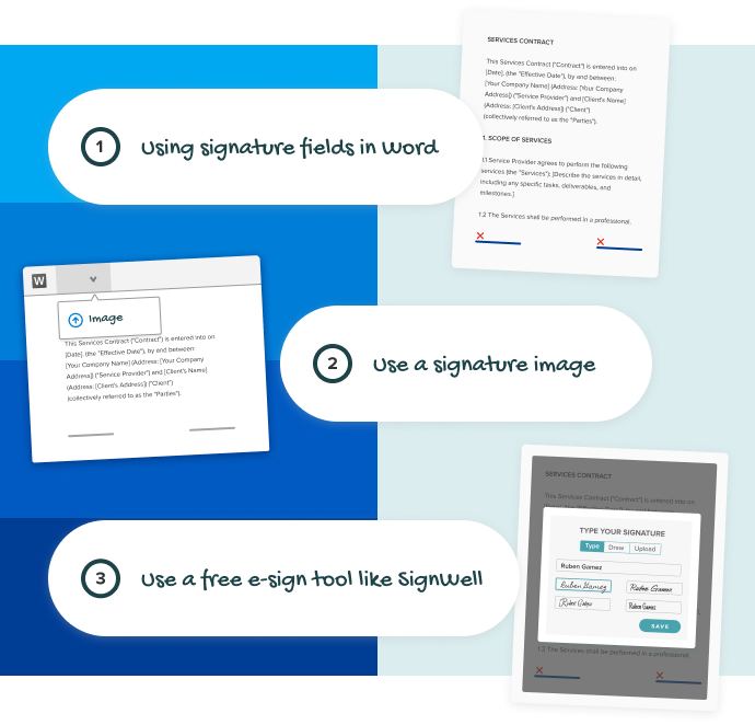3 Ways to Sign a Word Document