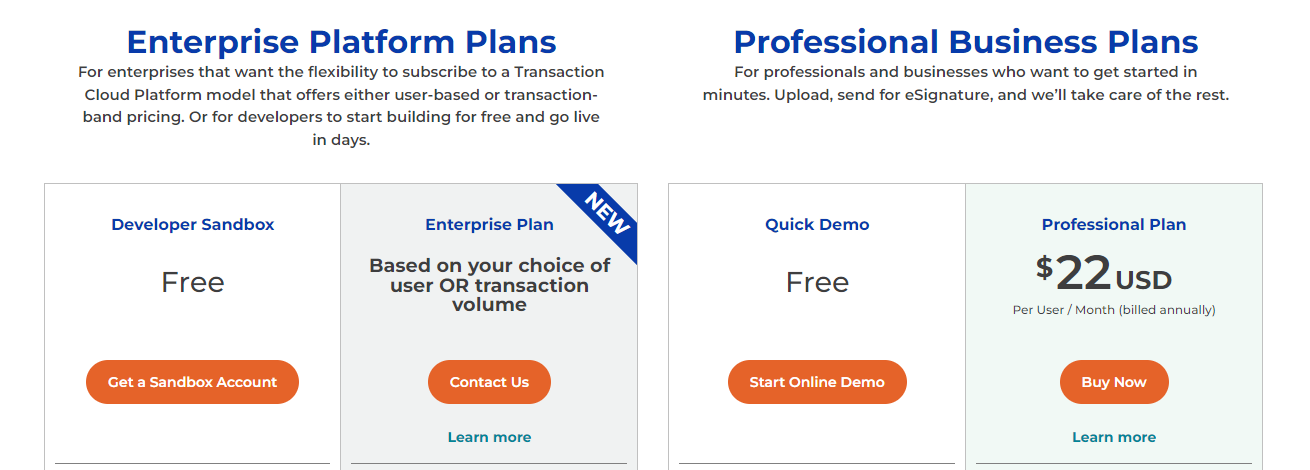 OneSpan pricing