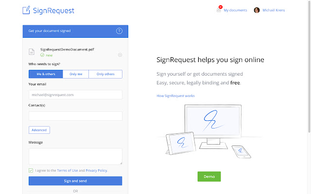 SignRequest