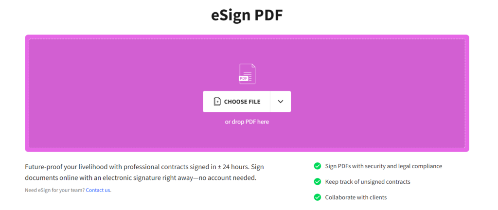 eSign PDF