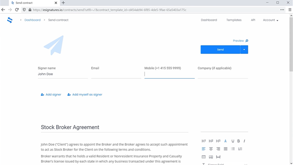 eSignatures.io