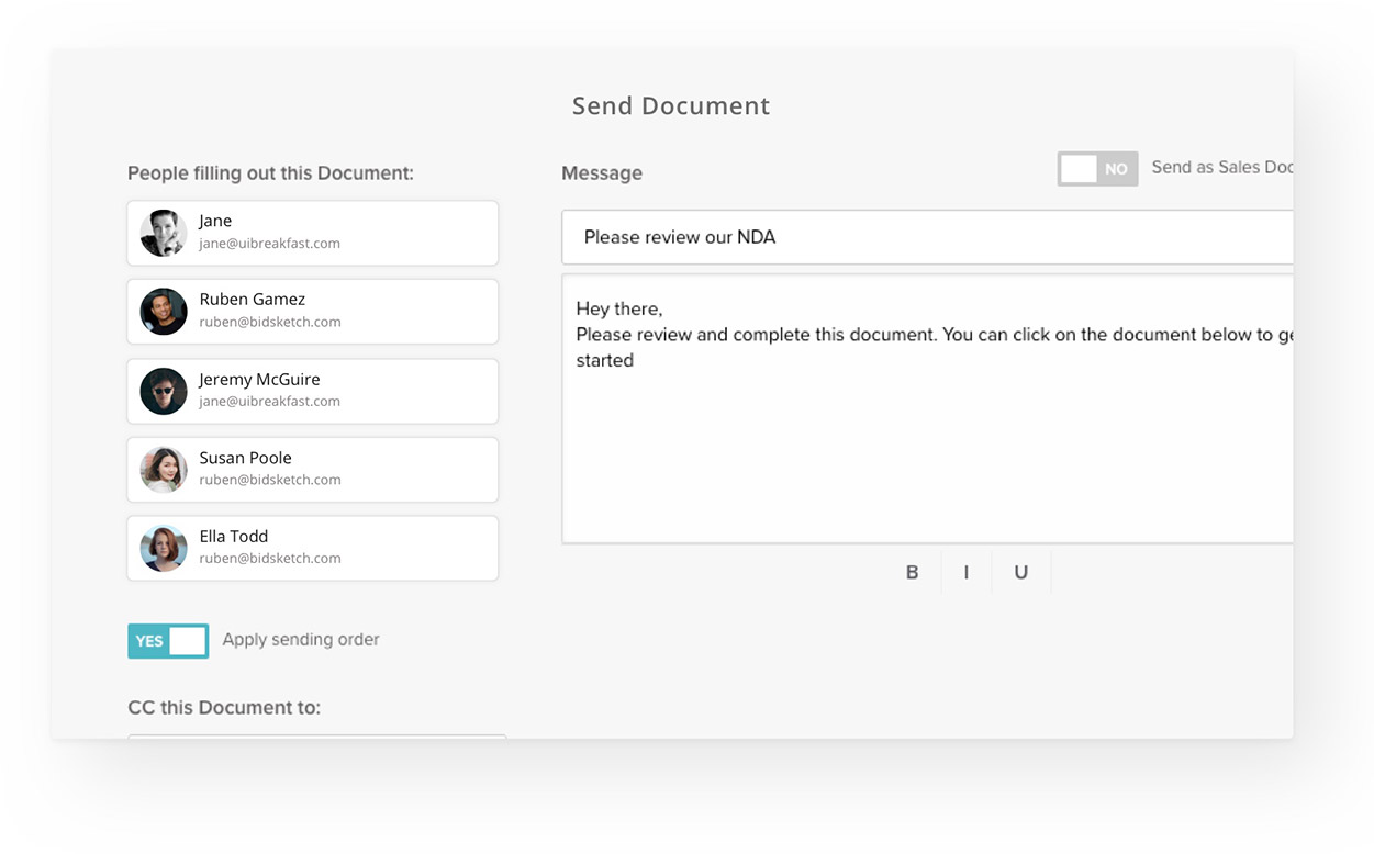 SignWell Document Signing