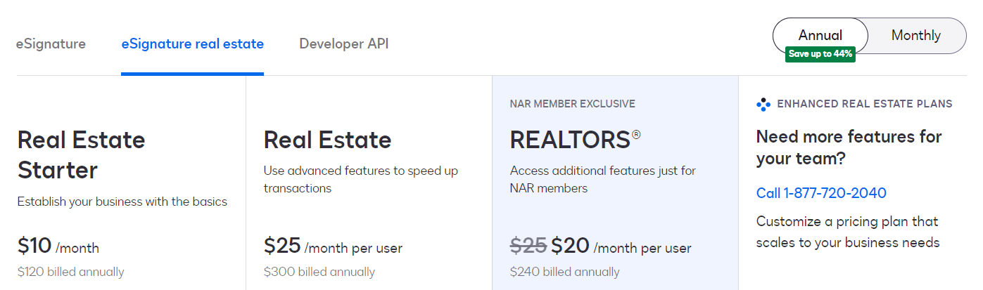 DocuSign Pricing