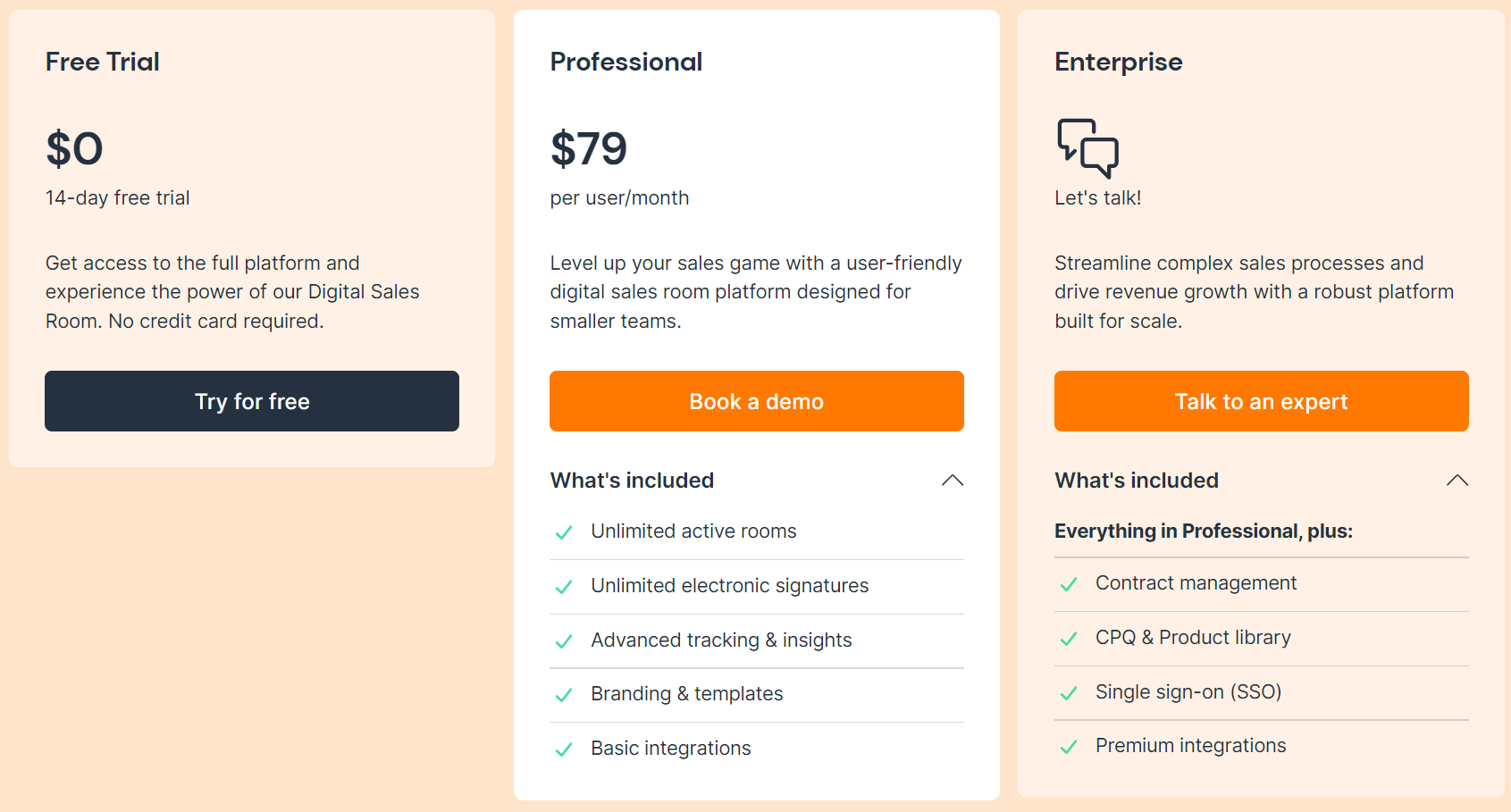  GetAccept Pricing