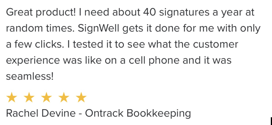 SignWell Reviews