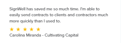 SignWell reviews