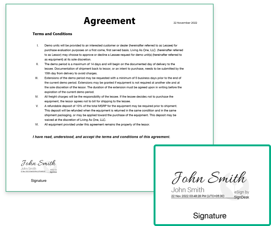 signdesk