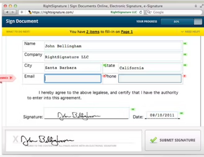 eSignature