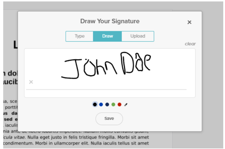 e-sign
