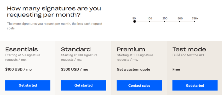 dropbox sign API