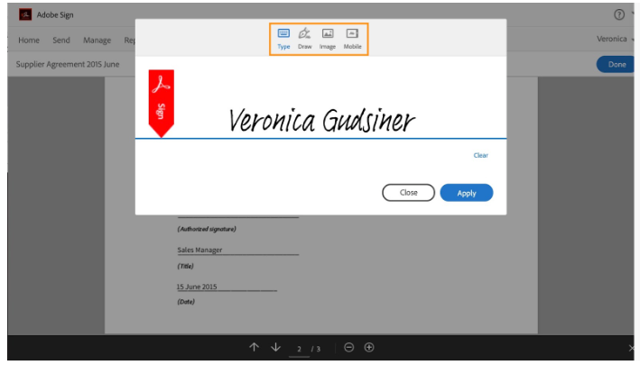 digital signature